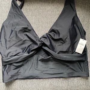 Bathing Suit Top (black) XL Old Navy